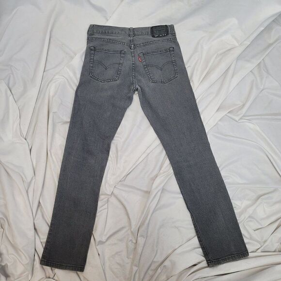 Vintage Levi's Black/Grey Jeans 510 Skinny - Picture 2 of 10